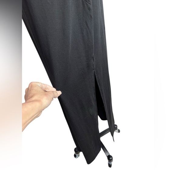 Quince Tencel Jersey Tank Maxi Dress XL Black - Picture 7 of 9